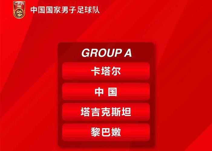 亚洲杯抽签结果出炉 中国男足与卡塔尔、塔吉克斯坦、黎巴嫩同组 亚洲杯抽签结果出炉 中国男足与卡塔尔、塔吉克斯坦、黎巴嫩同组